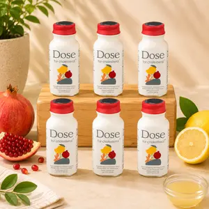 6 Pack Dose Cholesterol Support Wellness Shots 2oz, Dietary Supplement for Cholesterol Health