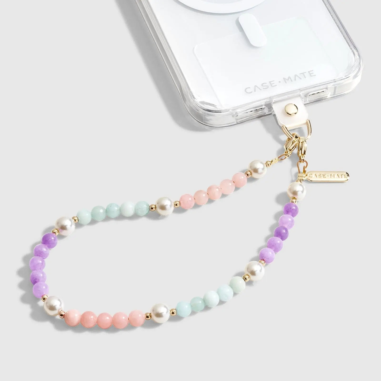 case-mate Sugar Rush Phone Charm Hands-Free Fits All, On-the-Go Carry, Abrasion Resistant Wristlet for All Phones