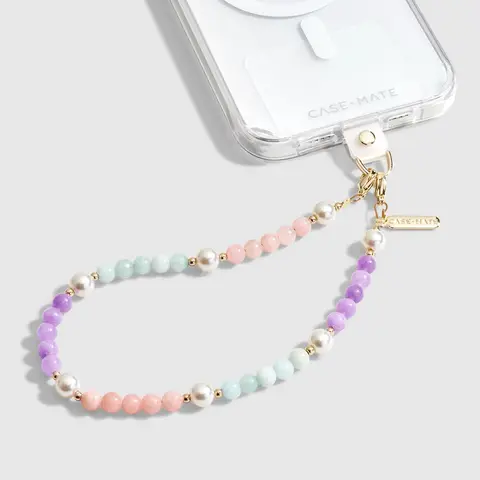 case-mate Sugar Rush Phone Charm Hands-Free Fits All, On-the-Go Carry, Abrasion Resistant Wristlet for All Phones