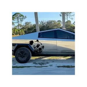 Panda Face Decal, Huge Car Decal, JDM, Cool Car Decal, Funny Decal, Artistic