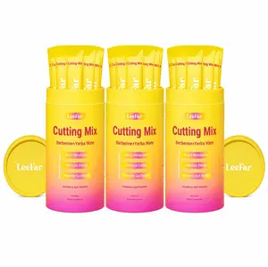 3 Piece LeeFar Cutting Drink Mix HK–| Strawberry Açaí Flavor – 30 Servings