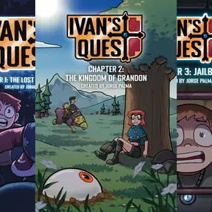 Ivan’s Quest - 3 Comic Book Bundle - Signed by Creator