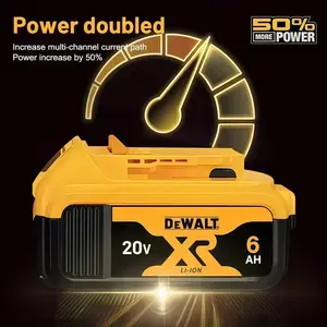 DEWALT 20V Brushless Compact Hand Drill & Impact Drill – High Torque Power Tool with DCD805 & 6Ah Battery