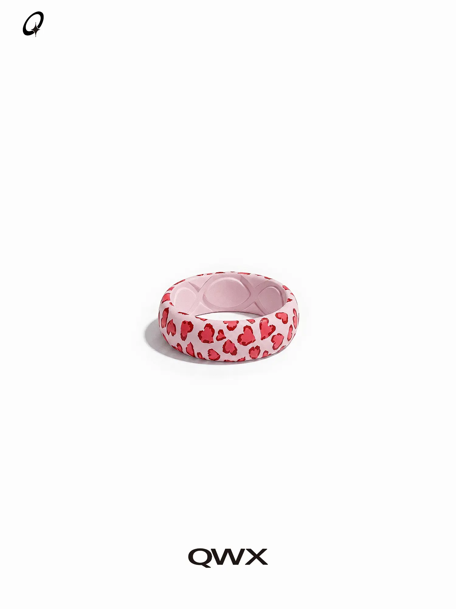 QWX Zodiac Silicone Ring Leopard Print, NFC Tap To View Daily Horoscope, Mood Accessory Fashion Accessories, Waterproof Breathable Comfortable Wear, No Subscription Unisex, Android & iOS Compatible