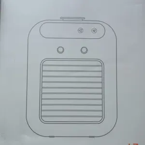 Portable Air Cooler Fan, Water Cooling Fan for Room & Office Use, Efficient Cooling Solution for Cars & Outdoor Activities