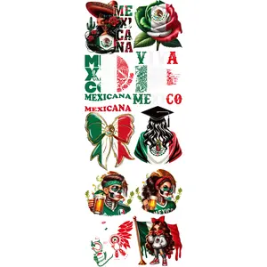 Premade Mexicana 2 DTF Transfer - Ready to Press, Quick Shipping, Direct to Film Transfer for DIY Decorations