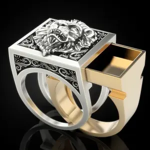 Lion Ring Retro Creative Men's Ring Fashion Ring Men's Accessories