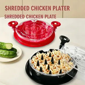 Manual Meat Grinder Tool with Transparent Lid and Tray,Baby food minced meat,Kitchen Tool for Hand-Grinding Chicken, Beef, Lamb, Essential Cooking Gear