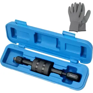 Diesel Injector Puller Tool With Slide Hammer, Common Rail Injector Remover With M8, M12, M14 Thread Adapters