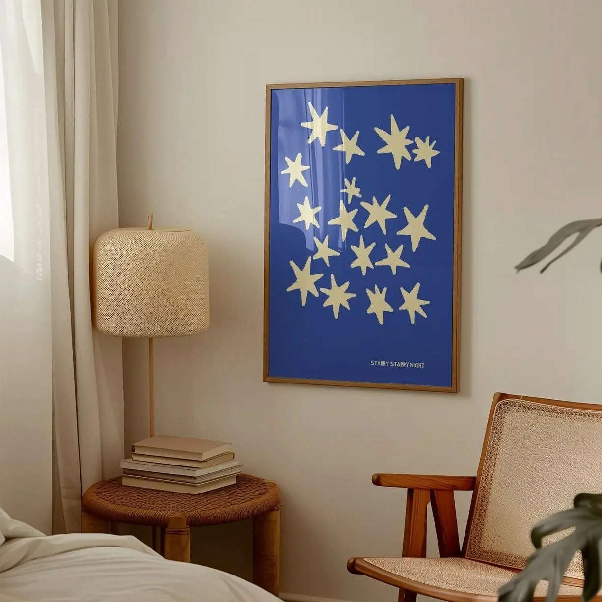 Retro Celestial Wall Art Indie Star Poster Nostalgic Bedroom Decor Print Gift 8