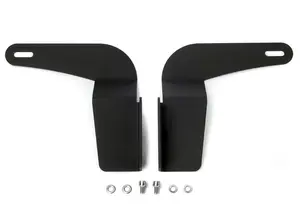 32" Lower Bumper Flush LED Light Bar Mounting Brackets For 2005-2015 Toyota Tacoma