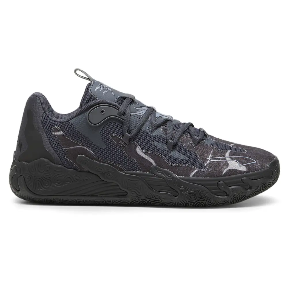PUMA Mens X Lamelo Ball Mb.03 Lo Team Basketball Sneakers Shoes - Black