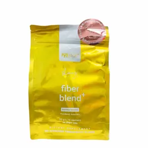 Ryxskin Fiber Blend Plus Honey Lemon Powdered Juice Mix, 10 Sachets