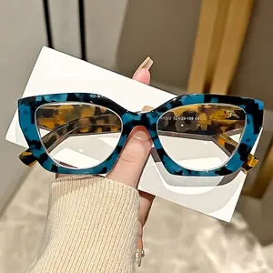 Vintage Eyeglasses, Leopard Pattern Eyeglasses, Trendy Casual Eyeglasses for Women & Men, Fashion Eyeglasses for Work, Daily Clothing Decor, Stylish Eyeglass, Stylish Square Frames, Eyewear, Fashion Frames Accessories