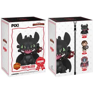 Thrilljoy PIX! HTYD Toothless Limited Edition Collectible (LE 8888pcs)