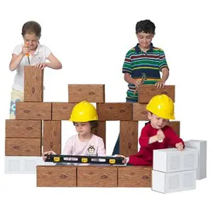 Smart Monkey Toys  24 piece Giant ConstructionBlock Set