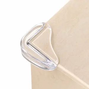 Buy 10 Get 10 Free | Clear furniture corner protectors, anti-collision corner guards, safety corner pads for tables, cribs, and fireplaces