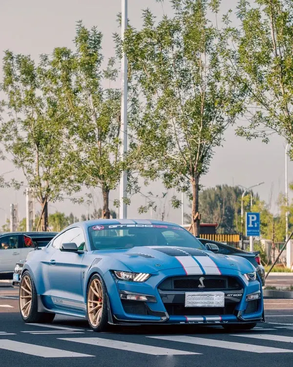 Ford Mustang GT500 Facelift Style Upgrade Front Bumper Kit（2015-2017）
