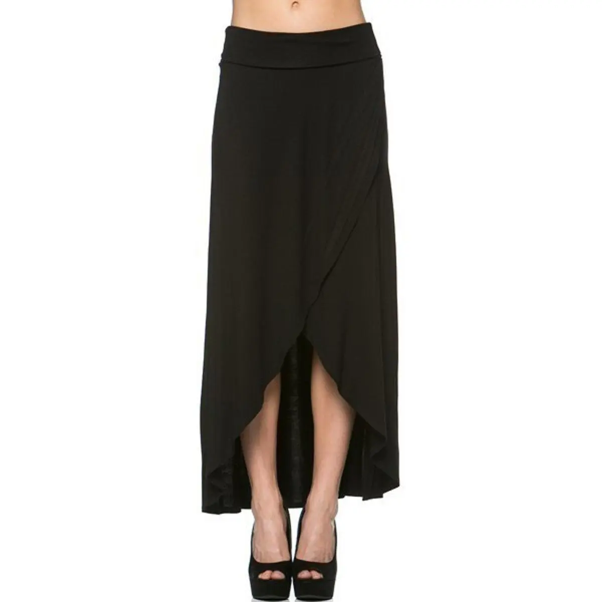 Tulip Skirt with Banded Waist
