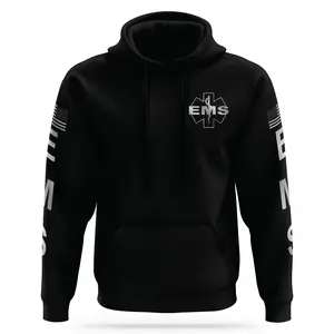 [EMS] Reflective Performance Hoodie 2.0 [BLK/REF]