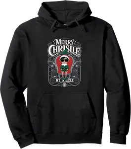 Christmas Elf Gangster Merry Chrizzle OG Bandana Design Pullover Hoodie - Jessicajon Shop 92B0DPYNJZBL