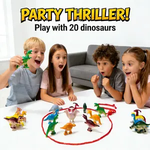 1 Set Dinosaur Magnetic Chess Game, 20 Pcs Dino Magnets, Family Party & Parent-Child Interactive Fun, Strategy Board Game, Toys | Fidget | Sensory Stuff | Stress Relief Ball