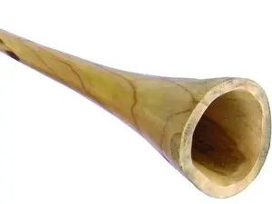 Terre Handmade Didgeridoo Teak Wood 59" length, Key C# D E F