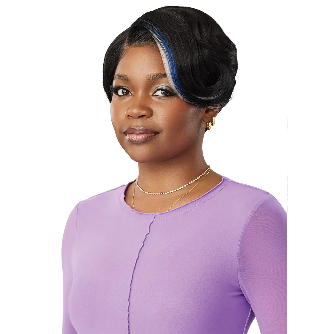 Outre Perfect Hairline Swoop Series Frontal Lace 13"x 4" HD Transparent Lace Front Wig Swoop 12