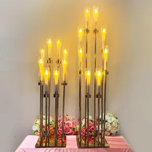 Candlestick Holder, 1 Count Tall Candle Holder, Table Centerpiece Candlestick Holder, Home Decor for Party Decorations, Room Decorations, Ornaments