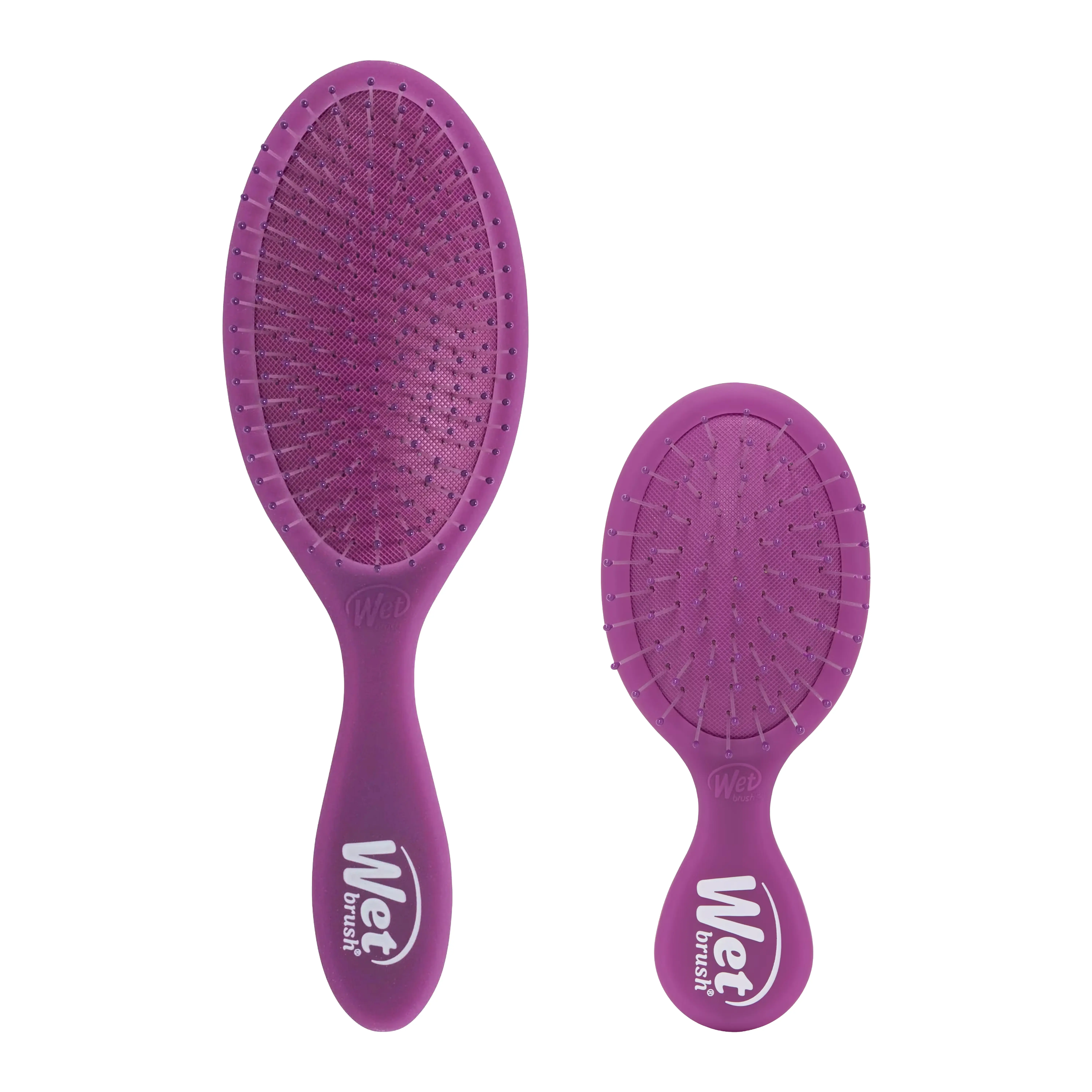 Frost Purple Original & Mini Detangler Brush Set