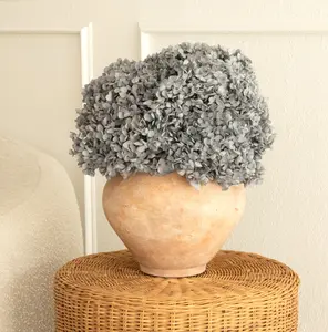 Real Hydrangea Preserved - Large Light Dusty Blue