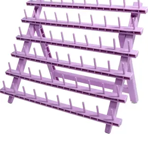 Laflare Braiding Rack for Hair Comb set & Braid Gel Wristband & Hair clip, 60 Pegs with Hair Braiding Accessories. Organiser Smooth Tool