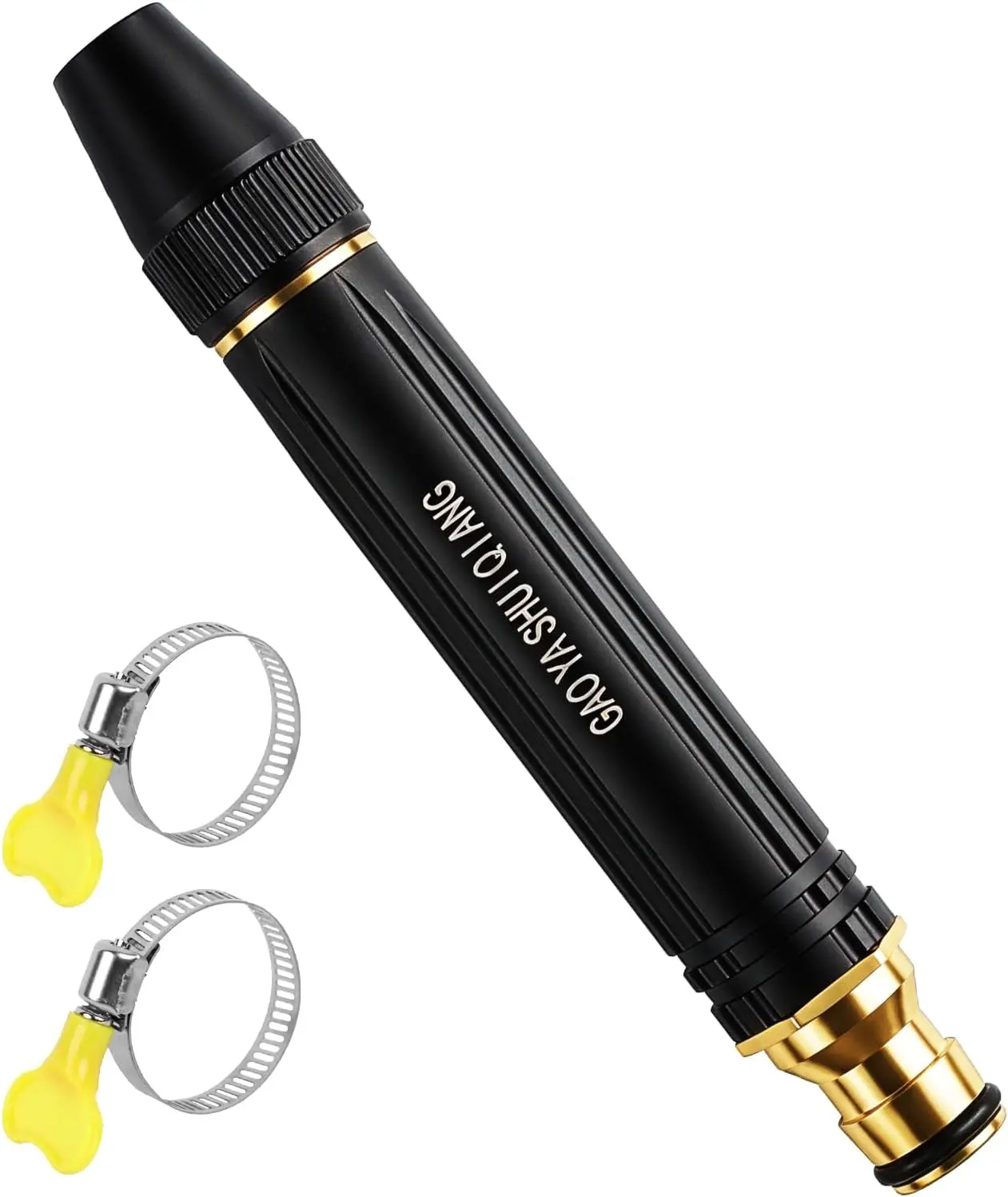 2026 New Home High-Pressure Car Wash Water Gun, Garden Hose Nozzle High Pressure Powerful Cleaning Spray Evenly, High Pressure Hose Nozzle (Pacifier Interface)