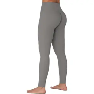 Lnvisible Butt Scrunch Workout Leggings for Women, Butt Lifting High Waisted Gym Yoga Pants with Tummy Control