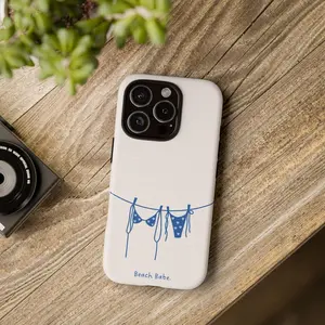 Summer Phone Case | Bikini iPhone Case | Beach Vibe Case | Summer Biki Premium Film 2 in 1 Phone Case - Durable, Shock Absorbing and Stylish Protection - Compatible with iPhone 16, 15, 14, 13, 12, 11, Plus, Pro, Pro Max, Perfect birthday gift for friends.