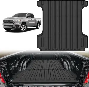 Nilight Truck Bed Mat 5.7FT for 19-24 25 Dodge Ram 1500, TPE Anti-Slip Vehicle Cargo Bed Liner Mat for 2019 2020 2021 2022 2023 2024 2025 Dodge Ram 1500, All Weather Protection for Your Truck  dealsforyoudays