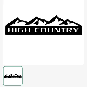 High country car decal