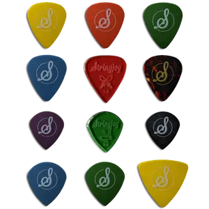 Stringjoy Best-Selling Pick Sampler - 12 Pack