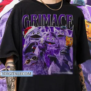 Vintage 90s Graphic Style Grimace T-shirt, Grimace Gifts For Man and Women Unisex T-shirt