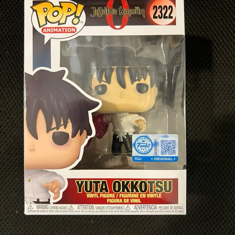 Funko Pop! Animation Yuta Okkotsu Vinyl Figure 2322 from Jujutsu Kaisen Officially Licensed Collectible Toy