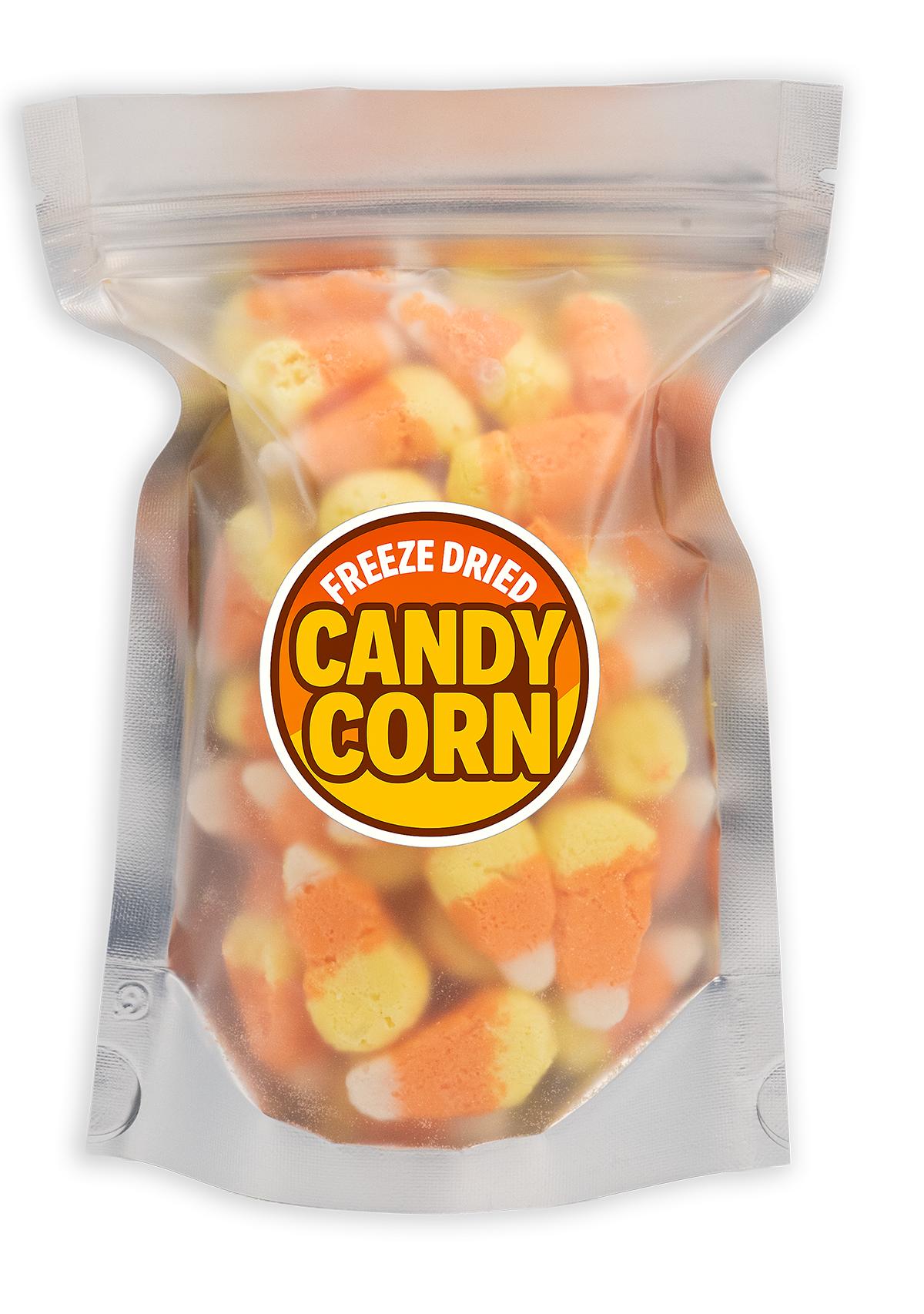 Freeze Dried Candy Corn - (Large Bag- 4oz) - Freeze Dried Candy - Ships Same Day!