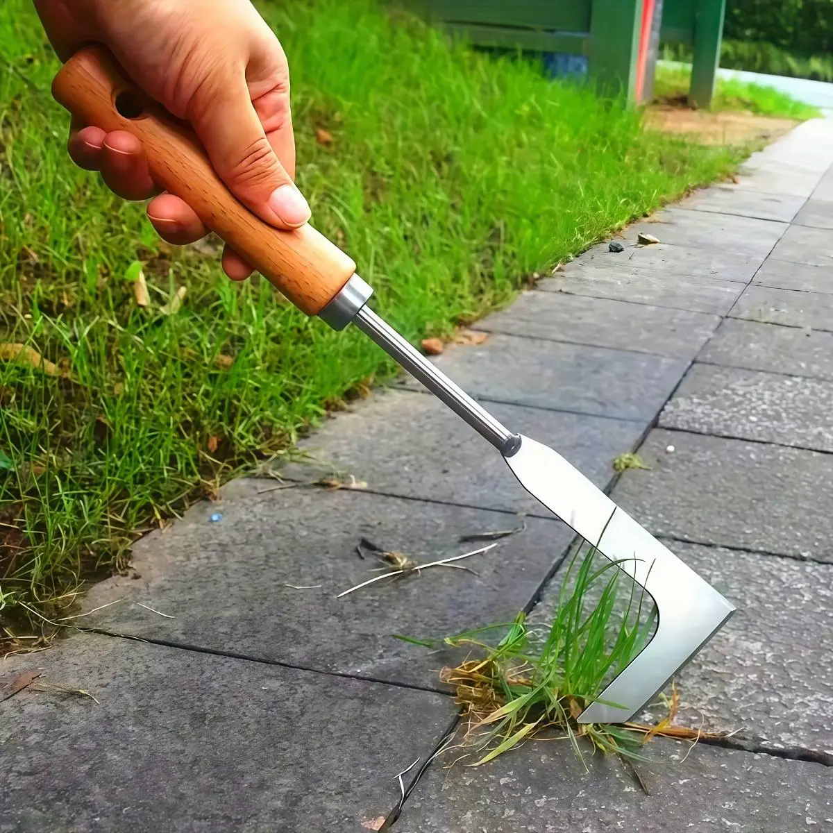 A Stainless Steel Weeder and Weeding Tool - Heavy-duty Digging Shovel, Suitable for Wild Vegetables, Herbs, Bonsai - Ergonomic Grip, Sharp Tapered Tip, Efficiently Loosens Soil, Plants, and Wall Cracks - Holiday Gift for Gardeners