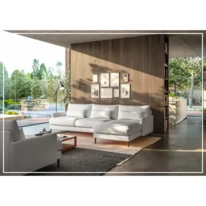 Luonto Liam Fabric Sofa Sectional With Reversible Chaise