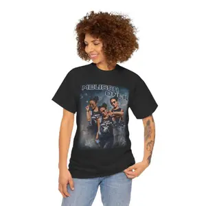 Melissa O'Neil Space Print Tee Futuristic Style For Trendsetters Tshirt