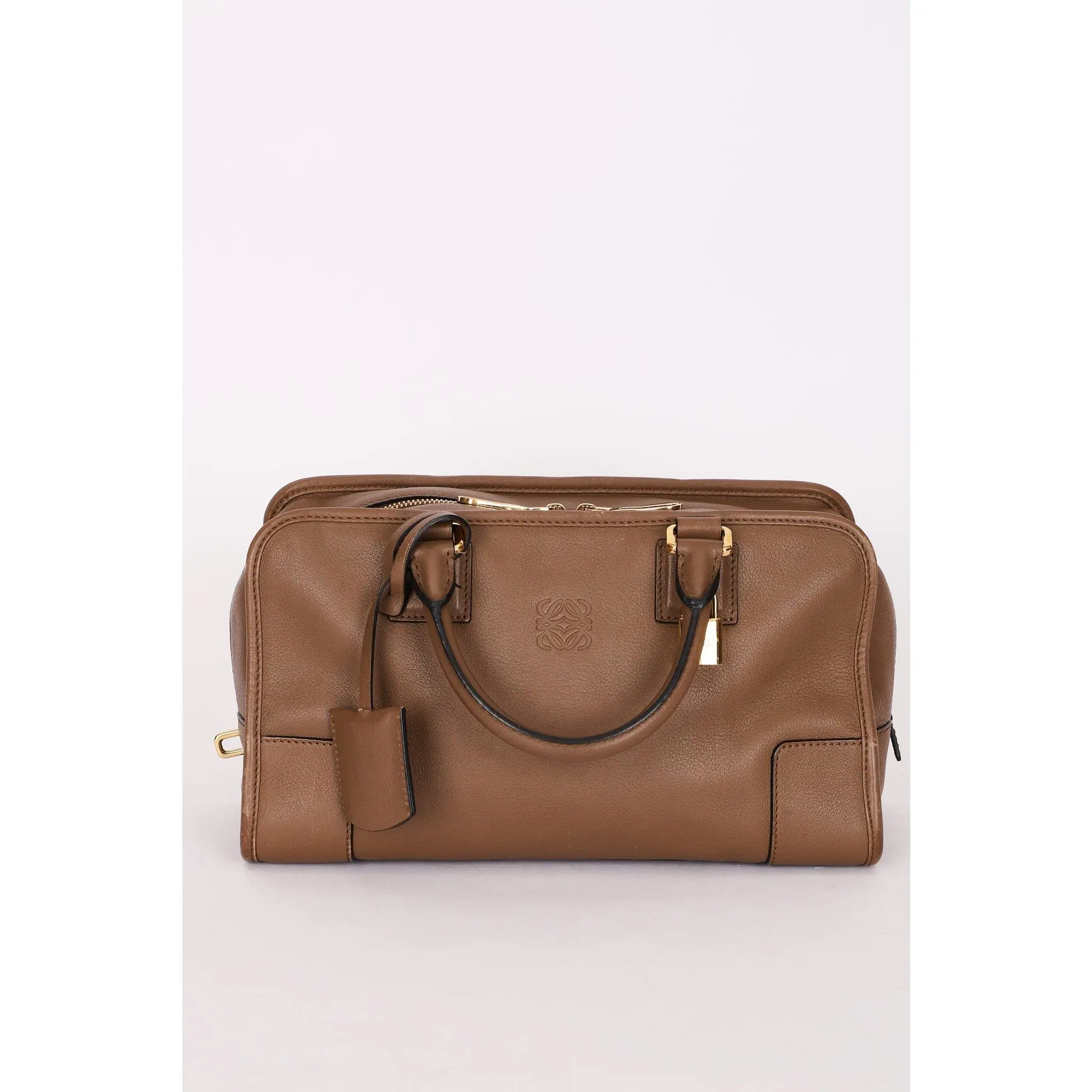 Pre-owned Loewe Designer Handbag/Wallet Amazona 28 Taupe Drop 52