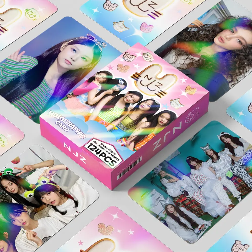 124 Njz Group Collection Stickers and Double-Sided Star Photo