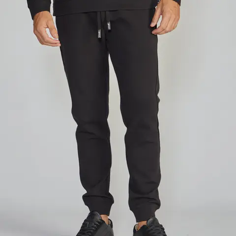 BYLT Roamknit Solid Color Male Joggers - Soft-Touch Quick-Dry Fabric Blend Tapered Sweatpants, All-Seasons Workout & Casual Tech Joggers
