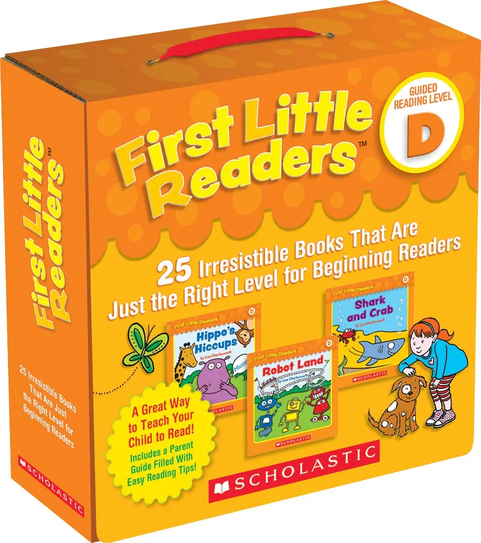 First Little Readers: Guided Reading Level D (Parent Pack): 25 Irresistible Books That Are Just the Right Level for Beginning Readers (First Little Readers Parent Pack) Product Bundle