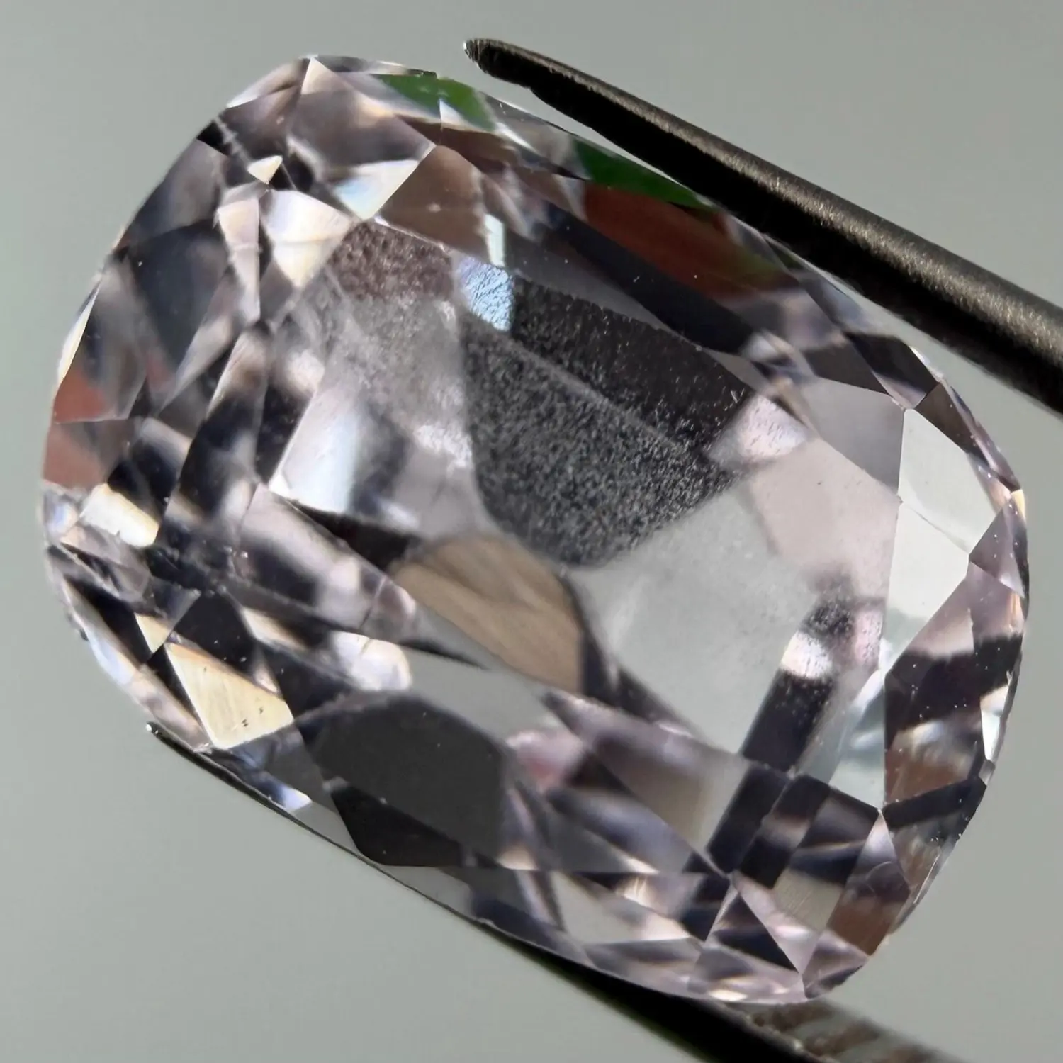 Pale Lavender Topaz 4 ct Elongated Cushion Cut Loose Gemstone