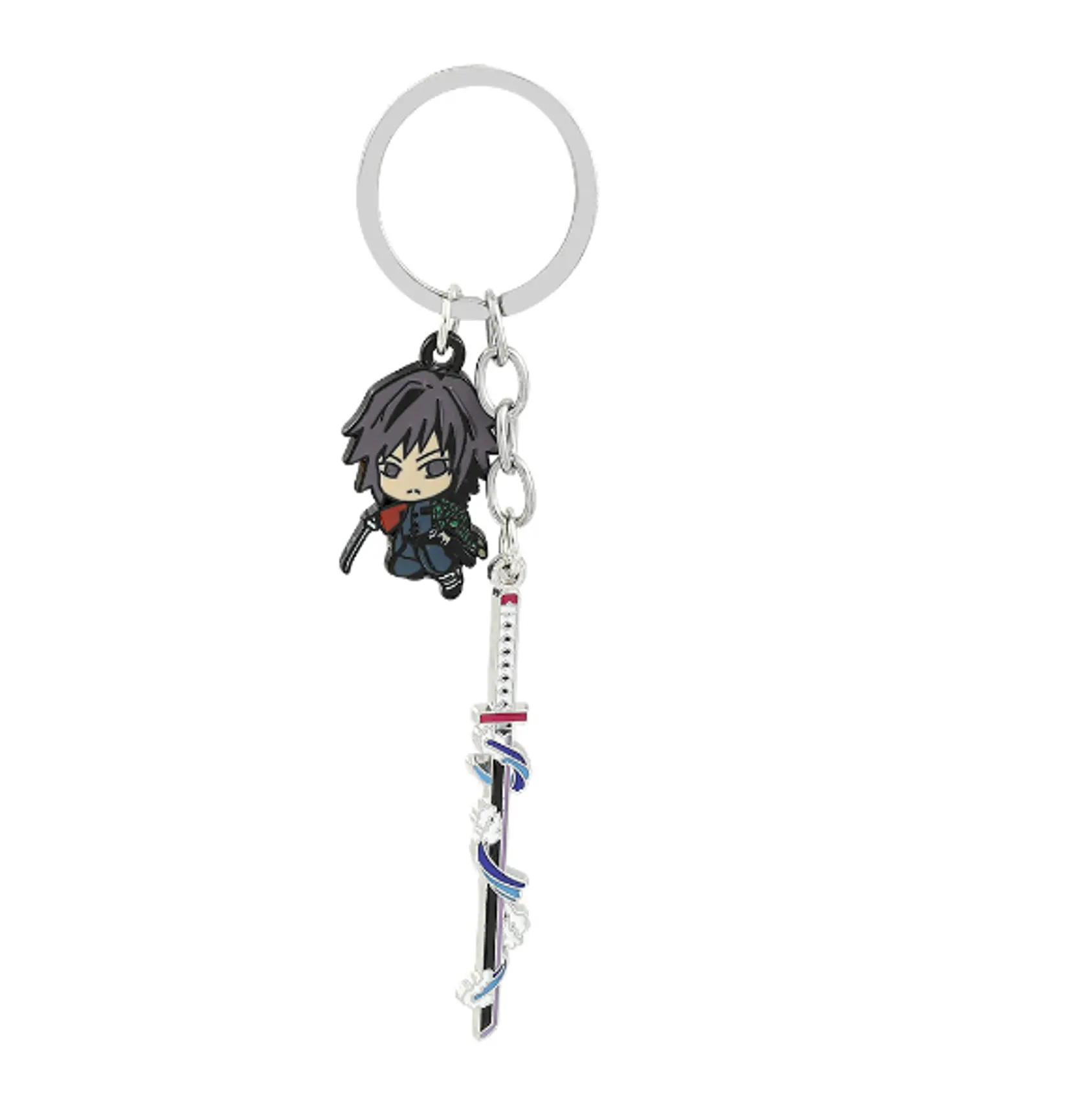 Demon Slayer Metal Sword Keychains - Perfect Accessory for Fans and Collectors